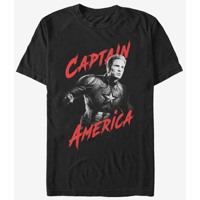 【USA直輸入】MARVEL　アベンジャーズ　エンドゲーム　キャプテンアメリカ　Ｔシャツ　ハイ コントラスト　マーベル　映画　MCU　Captain America