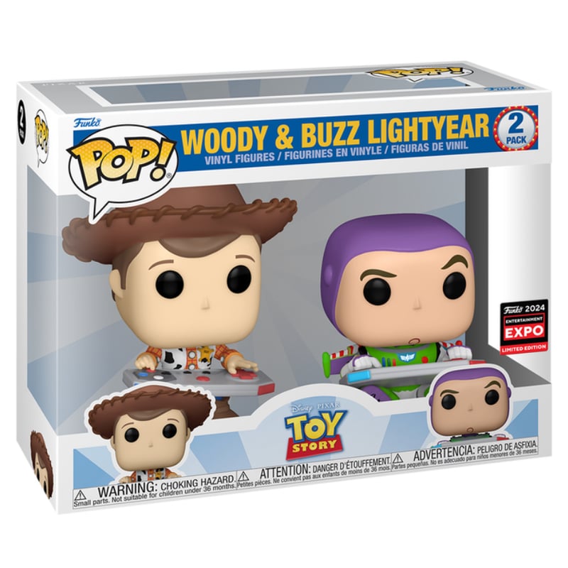 USA直輸入】 POP！ DISNEY トイストーリー ウッディ バズ ライト