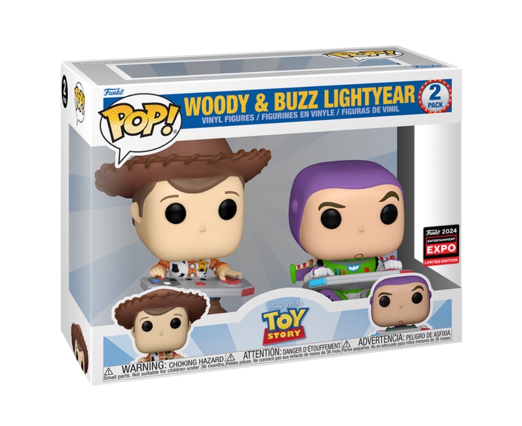 ファンコポップ　トイストーリー　バズ&ウッディ USA直輸入】 POP！ DISNEY トイストーリー ウッディ バズ ライト