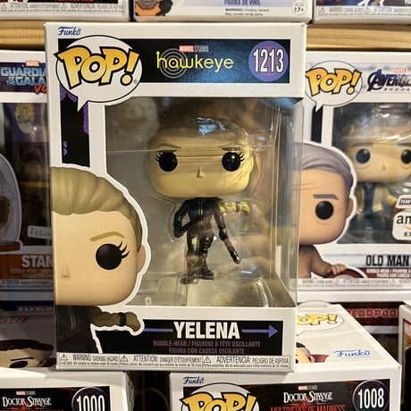 【USA直輸入】POP!　MARVEL　ホークアイ　HAWKEYE 　エレーナ　ブラックウィドウ　1213　FUNKO　ファンコ　フィギュア　マーベル　ドラマ　ディズニープラス