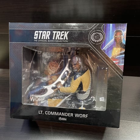 【USA直輸入】スタートレック　ウォーフ Worf　フィギュア　スタトレ 　Star Trek　クリンゴン人　HERO collection