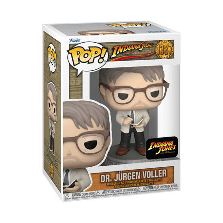 【USA直輸入】　POP!　インディ　ジョーンズ　運命のダイヤル  ドクター　フォラー　1387　FUNKO　ファンコ　フィギュア　マッツ　ミケルセン　ヴォラー