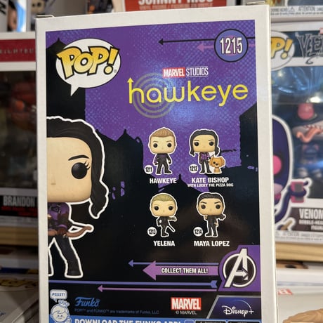 【AUS直輸入】POP!　MARVEL　ホークアイ　HAWKEYE 　ケイト　ビショップ　アロー　限定　　1215　FUNKO　ファンコ　フィギュア　マーベル　ドラマ　ディズニープラス