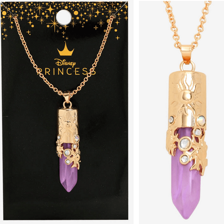 【USA直輸入】Disney　塔の上のラプンツェル　 フェイク　クリスタル　ネックレス　ディズニー　アクセサリー　ペンダント ラプンツェル をイメージした　プリンセス