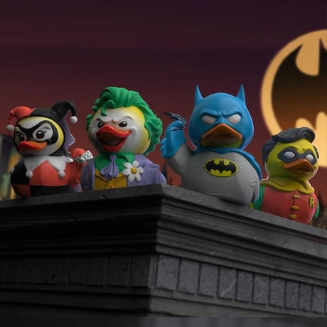 【US直輸入】DC コミックス　ジョーカー　バットマン 　コレクタブル　ダック　TUBBZ　フィギュア　あひる　ラバーダック  BATMAN　アヒル