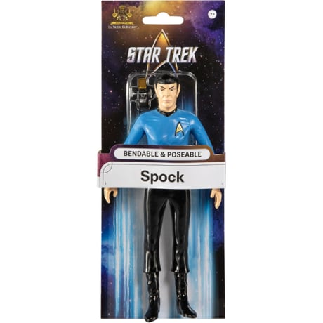 【USA直輸入】　スタートレック　ベンディフィグ　ミスター　スポック　ベンダブル　フィギュア　ノーブルコレクション　スタトレ　Star Trek
