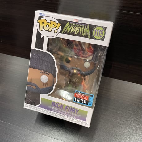 【USA直輸入】POP!　 MARVEL 　シークレット インベーション　ニック フューリー　1115　FUNKO　ファンコ　フィギュア  　マーベル　限定品
