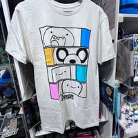【USA直輸入】　 アドベンチャータイム　フィン　スクエア　Tシャツ　Mサイズ　カートゥーン    Adventure Time  　ジャイク
