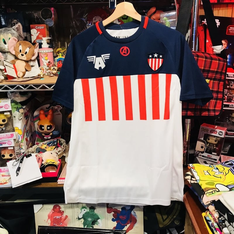 USA直輸入】MARVEL キャプテンアメリカ クラブ ユニフォーム