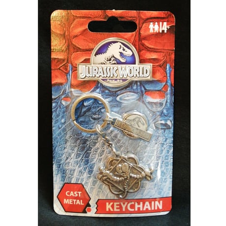 【USA直輸入】Jurassic World 　ジュラシックワールド 　Mr. DNA 　メタル　キーチェーン　ジュラシックパーク　ミスターDNA　キーホルダー　恐竜