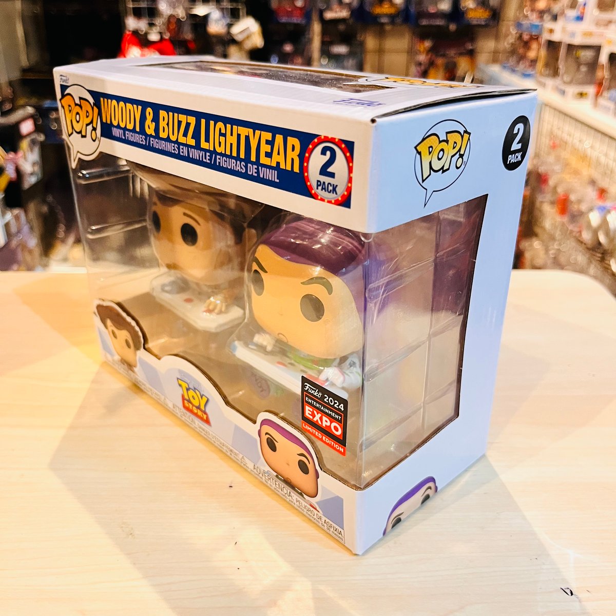 USA直輸入】 POP！ DISNEY トイストーリー ウッディ バズ ライトイヤー