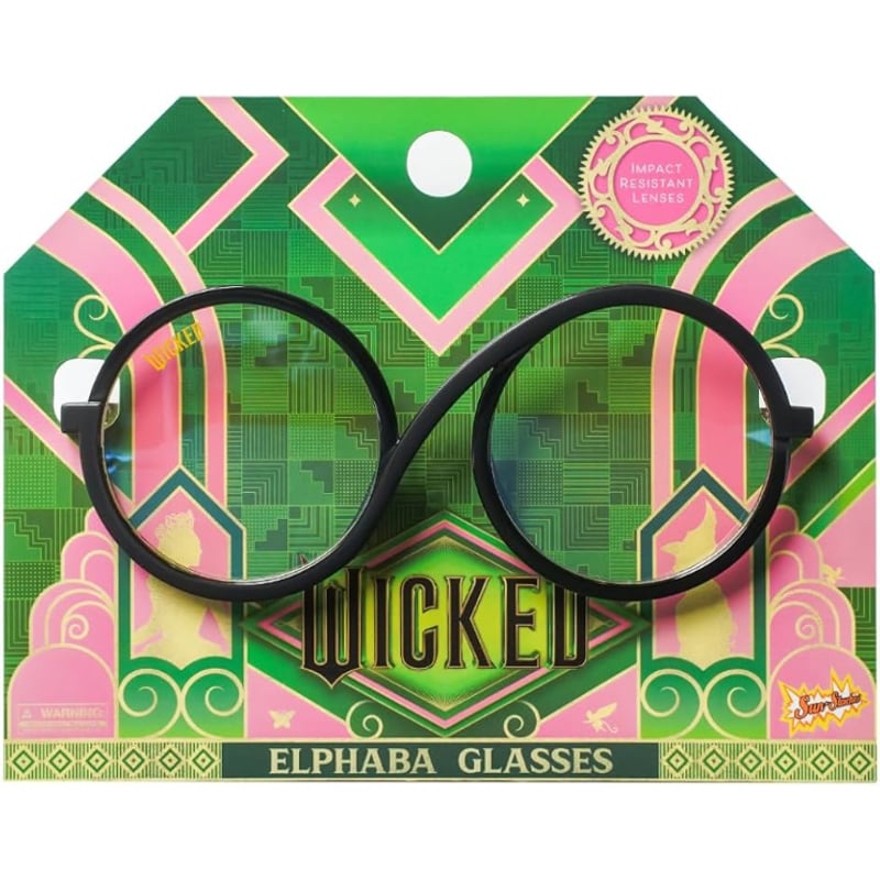 USA直輸入】 映画 WICKED ウィキッド ふたりの魔女 エルファバ メガネ
