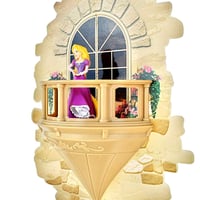 【USA直輸入】DISNEY PIXAR　塔の上の ラプンツェル Tangled　プリンセス　トイ　電池式 3Dデコライト　ディズニー　ピクサー