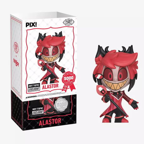 【USA直輸入】 PIX!  ハズビンホテル　アラスター　フィギュア　5000体限定 スリルジョイ　HAZBINHOTEL  アマプラ　ヘルヴァボス　ラジオデーモン 　アラスター