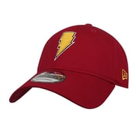 【USA直輸入】DC 　シャザム　 Shazam　シンボル　キャップ　9Twenty 　調節ベルト　ニューエラ　NEWERA　ベースボール　キャップ　帽子　DCコミックス