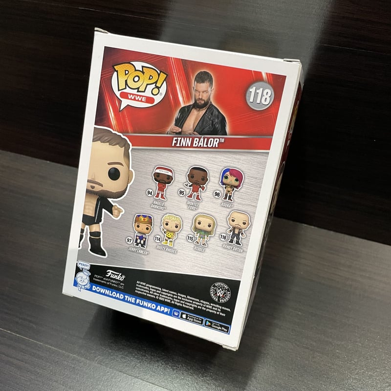 USA直輸入】POP！WWE フィン ベイラー 118 ファーガル デヴィット