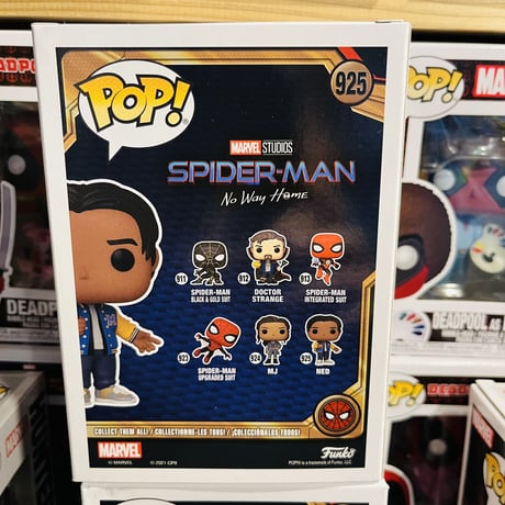 【USA直輸入】POP!　MARVEL　スパイダーマン　ノーウェイホーム　ネッド　Ned 925　FUNKO　ファンコ　フィギュア　マーベル　映画 トム ホランド