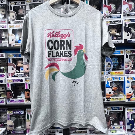 【USA直輸入】　　ケロッグ　コーン　フロスト　Ｔシャツ　コーンフレーク　ロゴ　アメキャラ アメリカン　アドバタイジング　アド系　企業