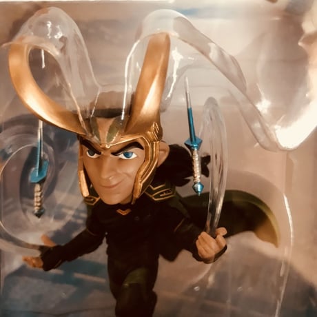 【USA直輸入】　MARVEL　ロキ　Q-FiG　マイティソー　バトルロイヤル　フィギュア　PVC　ラグナロク　ソー　LOKI