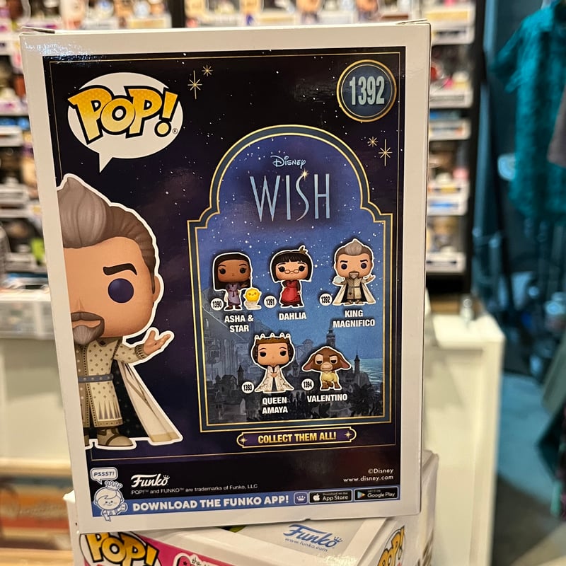 【72時間限定発売】EPOCH ONE Disney マグニフィコ王 USA直輸入】POP！ ディズニー ウィッシュ マグニフィコ 王 1392