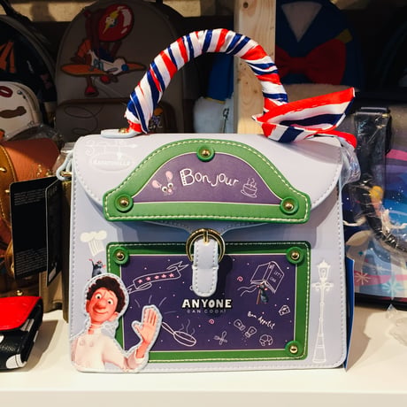 【USA直輸入】DISNEY レミーのおいしいレストラン　Ratatouille　ショルダーバック　ディズニー　ピクサー　ダニエルニコル　DANIELLENICOLE 　肩掛け バッグ  レミー