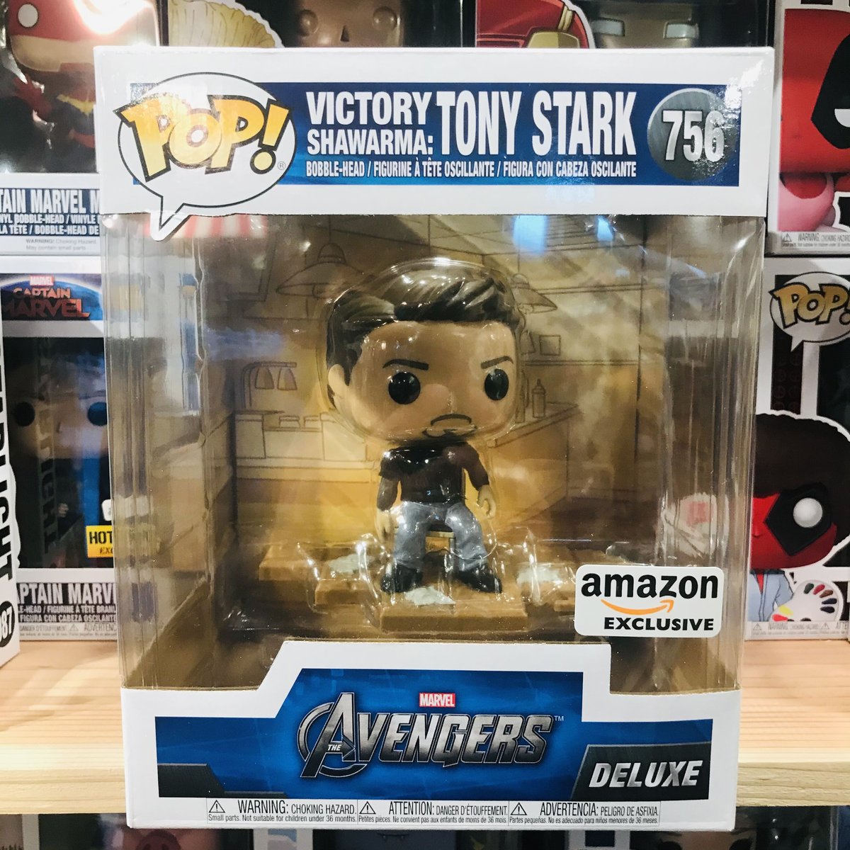新製品情報も満載 FUNKO POP アベンジャーズ トニースターク ブルース