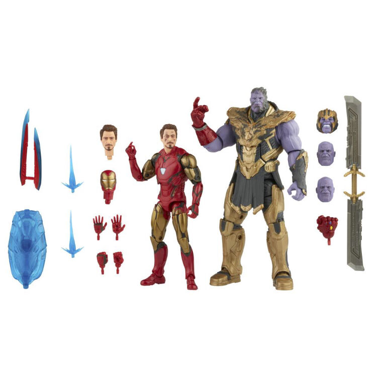 アベンジャーズ　アイアンマン　サノス　ストレンジ　セット USA直輸入】 MARVEL アイアンマン 85 サノス セット 2パック 6