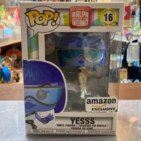 【USA直輸入】POP！ DISNEY　シュガーラッシュ　YESSS　イエス　16　ポップ　フィギュア　FUNKO　ファンコ　ディズニー　シュガー・ラッシュ・オンライン　限定品