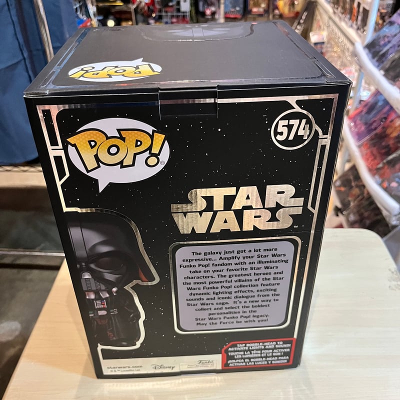 USA直輸入】 POP！ STAR WARS ダース ベイダー 10インチ ライト