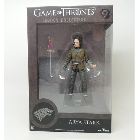 【USA直輸入】ゲームオブスローンズ　アリヤ　スターク　Arya Stark　9　レガシーコレクション　シリーズ2　６インチ　アクションフィギュア　ゲーム・オブ・スローンズ　GOT　FUNKO