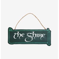 【USA直輸入】The Lord Of The Rings　ロード・オブ・ザ・リング　シャイア　ホビット庄　看板　サイン　sign　力の指輪  　指輪物語　lotr