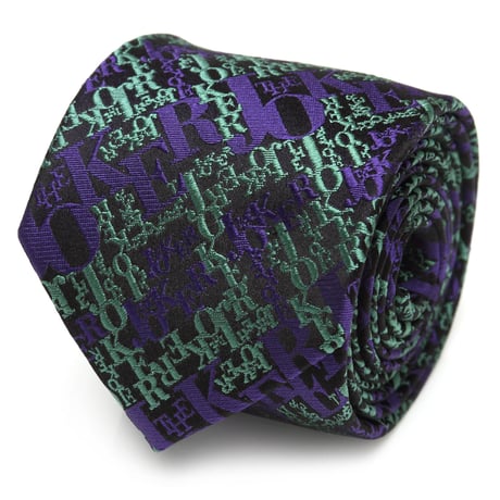 【USA直輸入】DC　ジョーカー　バットマン 　ネクタイ　シルク　cufflinks　カフリンクス　batman 　joker　アパレル　スーツ