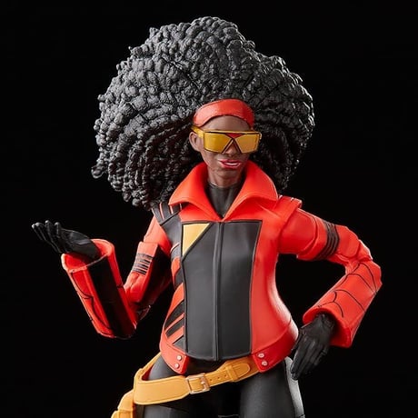 【USA直輸入】レジェンド　MARVEL　スパイダーマン アクロス ザ スパイダーバース 　ジェシカ　jessica drew　フィギュア　 マーベル　アクションフィギュア　パーツあり　legends