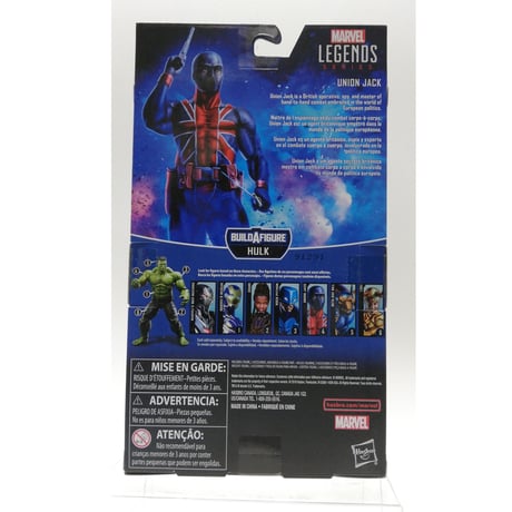 【USA直輸入】MARVEL　マーベル レジェンド シリーズ　Union Jack　イギリスのヒーロー　ユニオンジャック　6インチ アクション　フィギュア　Legends