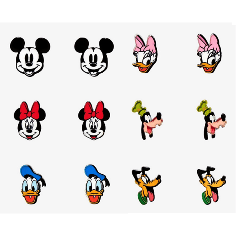 USA直輸入】Disney ディズニー センセーショナルシックス ピアス 6種
