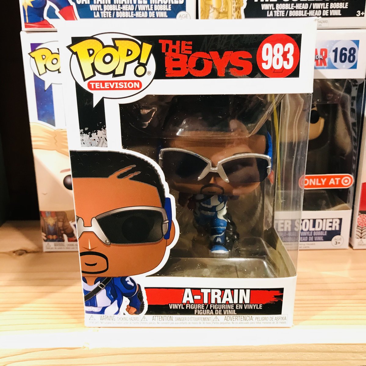 【USA直輸入】POP!　The Boys　ザ　ボーイズ　Aトレイン　ポップ！　983　FUNKO　ファンコ　　フィギュア　ヴォート　セブン　ドラマ　 アマプラ