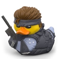 【USA直輸入】メタルギアソリッド　ソリッド・スネーク　 コレクタブル　ダック　TUBBZ　フィギュア　あひる　GAME　ラバーダック 　 ゲーム　アヒル　メタルギア　Solid Snake