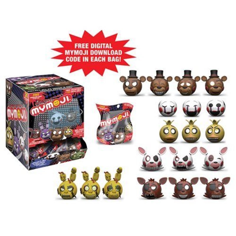 USA直輸入】ファイブナイツアットフレディース Mymoji ミニ フィギュア