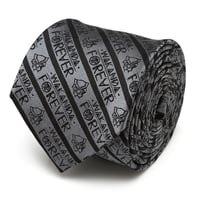 【USA直輸入】MARVEL　ブラックパンサ　グレー　ネクタイ　シルク　cufflinks　カフリンクス　マーベル　black panther　アパレル　スーツ
