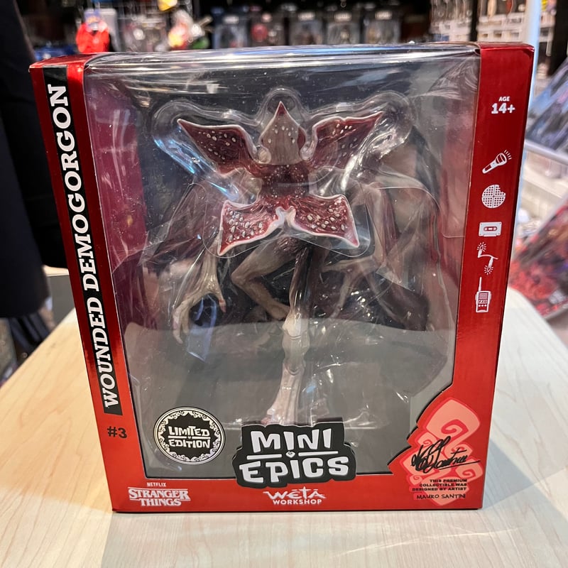 【即日発送】ストレンジャーシングス 未開封 フィギュア デモドッグ 日本未発売 即日発送】ストレンジャーシングス 未開封 フィギュア