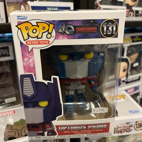 【USA直輸入】POP!　レトロトイズ　トランスフォーマー　オプティマス　プライム　131　FUNKO　ファンコ　　フィギュア