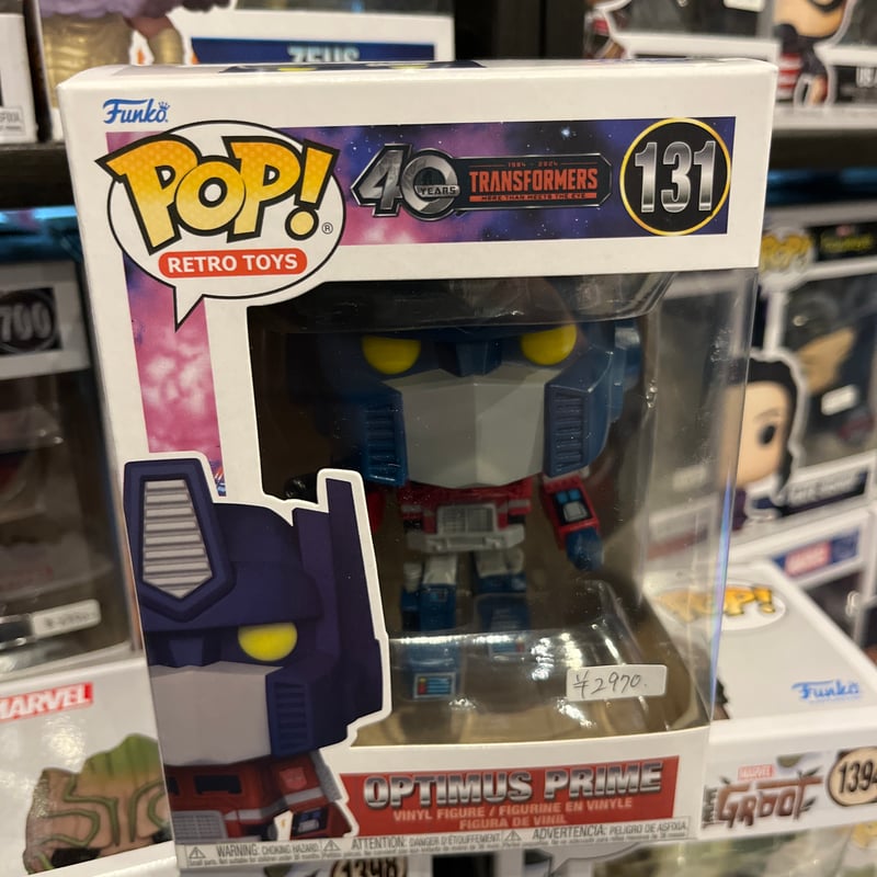 USA直輸入】POP! レトロトイズ トランスフォーマー オプティマス