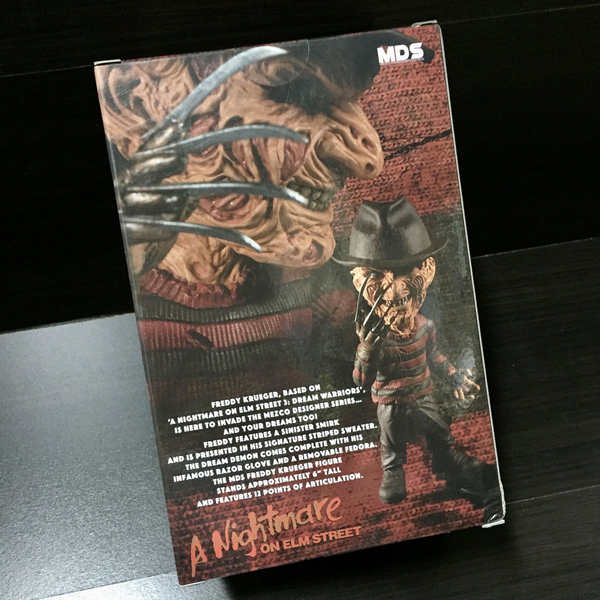 エルム街の悪夢3 惨劇の館　フレディ・クルーガー　Mezco デザイナーシリーズ　MDS　6インチ　アクションフィギュア　ホラー