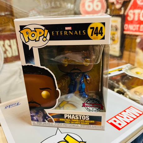 【USA直輸入】POP!　MARVEL　エターナルズ　ファストス　限定　744　FUNKO　ファンコ　フィギュア　マーベル　映画　eternals