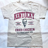 【USA直輸入】　　KFC　ケンタッキー　フライド　チキン　Ｔシャツ　カーネルサンダース　キャラクター　アメキャラ 　アドバタイジング　アド系　企業ロゴ