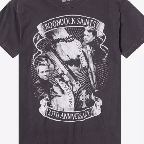 【※ご予約商品・USA直輸入】　映画　処刑人　25th　ウォッシュ　Tシャツ 　マクマナス兄弟　ショーン・パトリック・フラナリー　ノーマン・リーダス