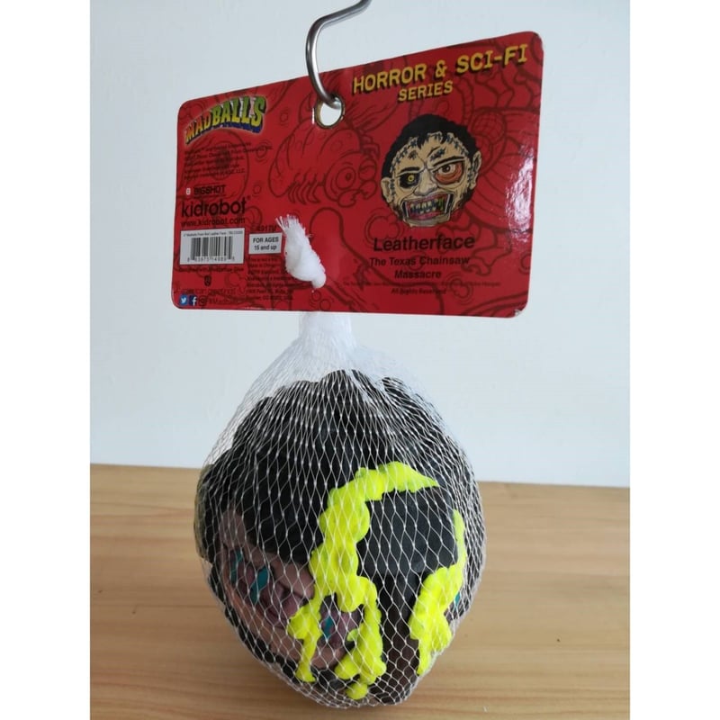 USA直輸入】Madballs マッドボールズ ホラーボールズ レザーフェイス 4