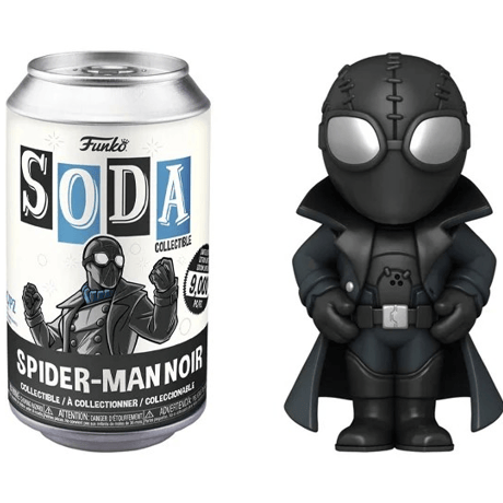 【USA直輸入】　FUNKO SODA スパイダーマン　バース　ノアール　フィギュア　ビニールフィギュア　ソーダ　MARVEL　マーベル　スパイダーバース　ニコラスケイジ　ニコケイ