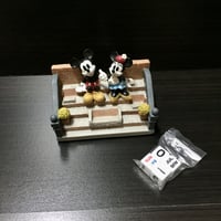 Disney ディズニー　ミッキー　ミニー　カップル　サイコロ カレンダー　デスク フィギュア