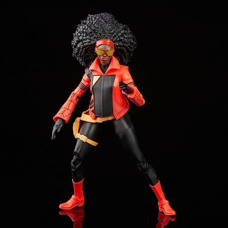 【USA直輸入】レジェンド　MARVEL　スパイダーマン アクロス ザ スパイダーバース 　ジェシカ　jessica drew　フィギュア　 マーベル　アクションフィギュア　パーツあり　legends